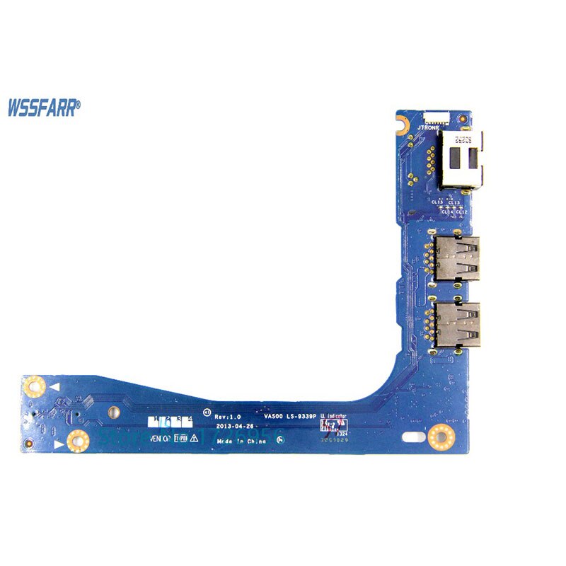 FÜR Dell Alienware 17 M17x R5 Serie LAN Port Bord USB Board LS-9339P WH486