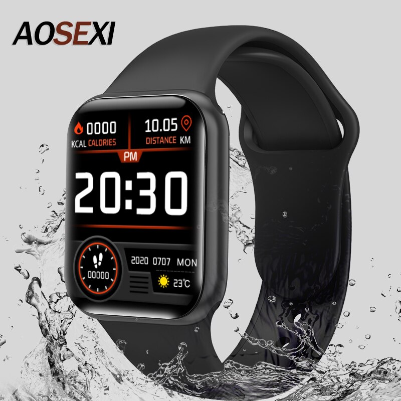 X12 Smart Watch Men Women 1.57” Fitness Tracker Full Touch Screen Ip67 Waterproof Heart Rate Monitor for iOS Android Xiaomi