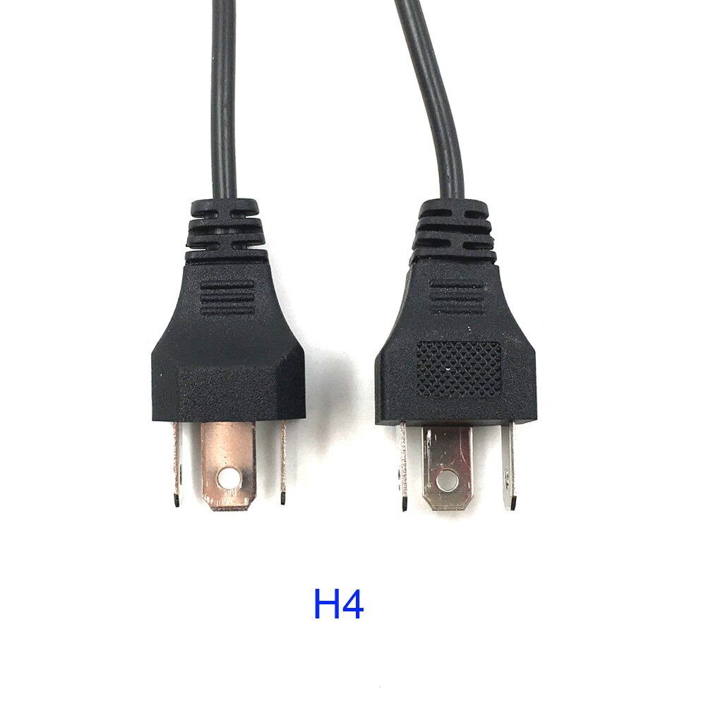 10pcs Car Headlight Plug Wire H1 H3 H4 H7 H8 H11 9004 9005 9006 9012 Socket Adapter 12V 24V Truck Auto Headlamp Lights Connector: 10pcs  h4