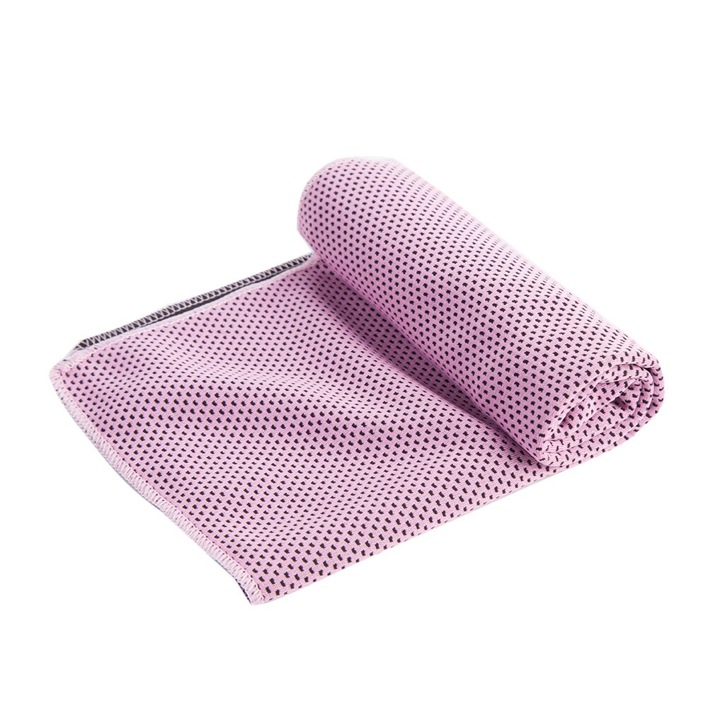 Portable Reusable Heat Relief Instant Cooling Cold Chill Sports Cozy Towel Running Biking Jogging Gym Grey Cozy Towel