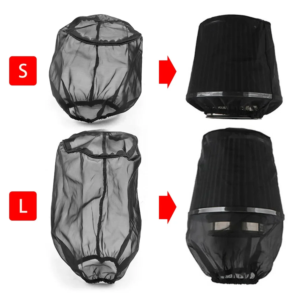 Copertura protettiva universale per filtro dell'aria per auto, impermeabile, antiolio, antipolvere, per filtri di aspirazione dell'aria ad contralto flusso
