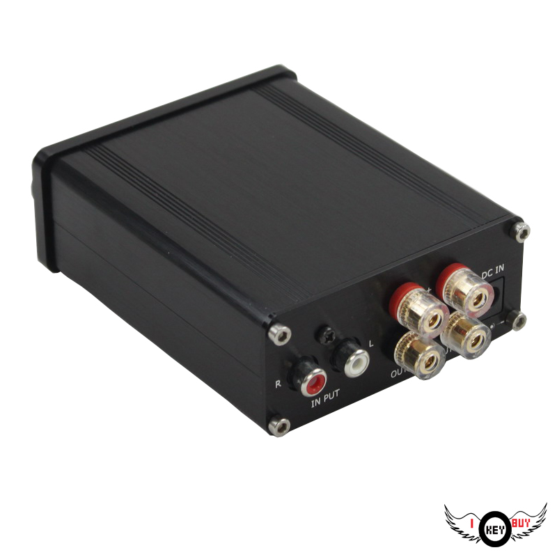 1pc mini hifi 2.0 kanaals versterker 2 * 50w volledige frequentie
