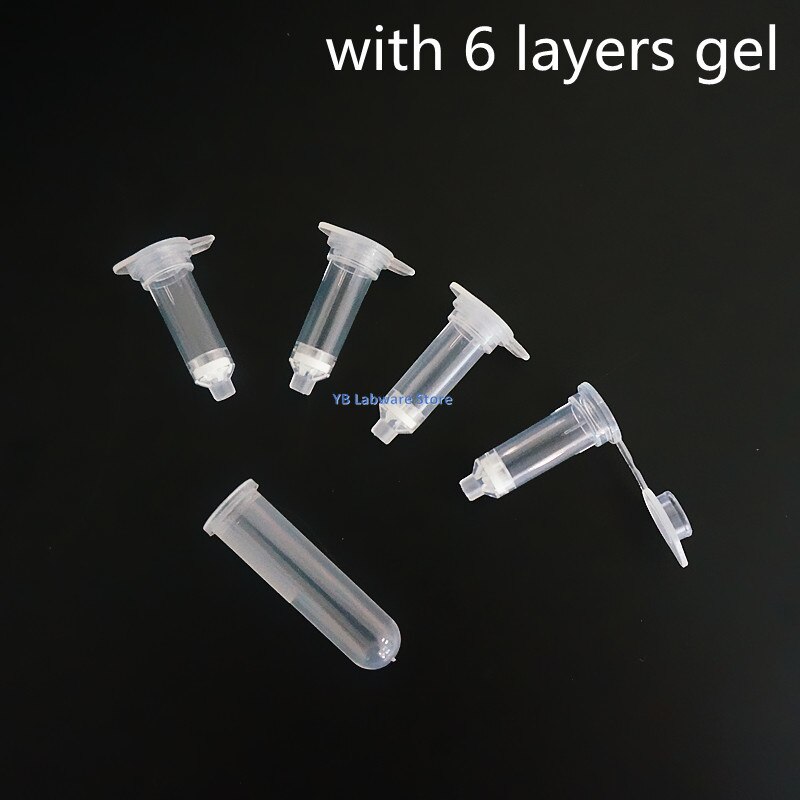 100pcs/lot 2ml separation column Plasmid extraction kit Chromatography DNA RAN Extraction nucleic acid purification column