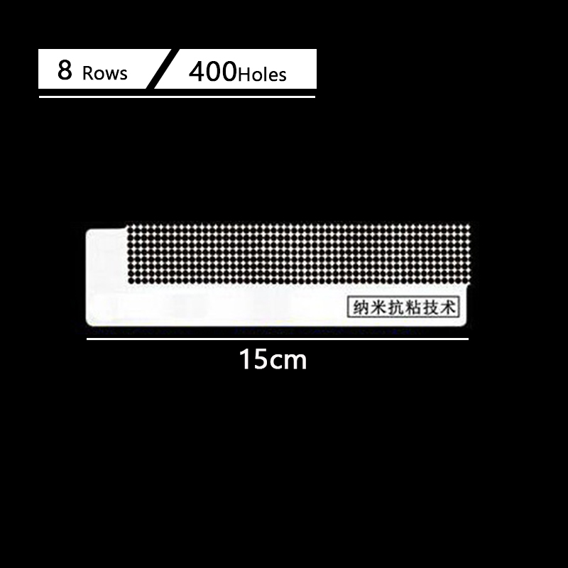 Diamant Schilderij Stalen Liniaal Kruissteek Hulpmiddel Mesh Heerser Nano Boren Kit Strass Borduurwerk Punt Boor Accessoires: 15CM
