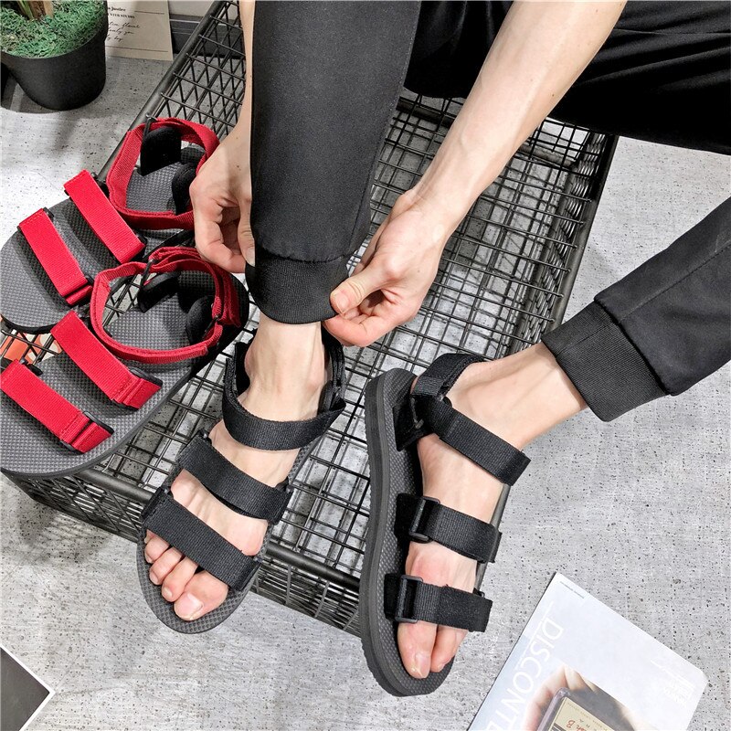 Sandalen heren schoenen zomer strand gladiator heren outdoor sandalen heren schoenen slippers slippers plat grote maat 45 46