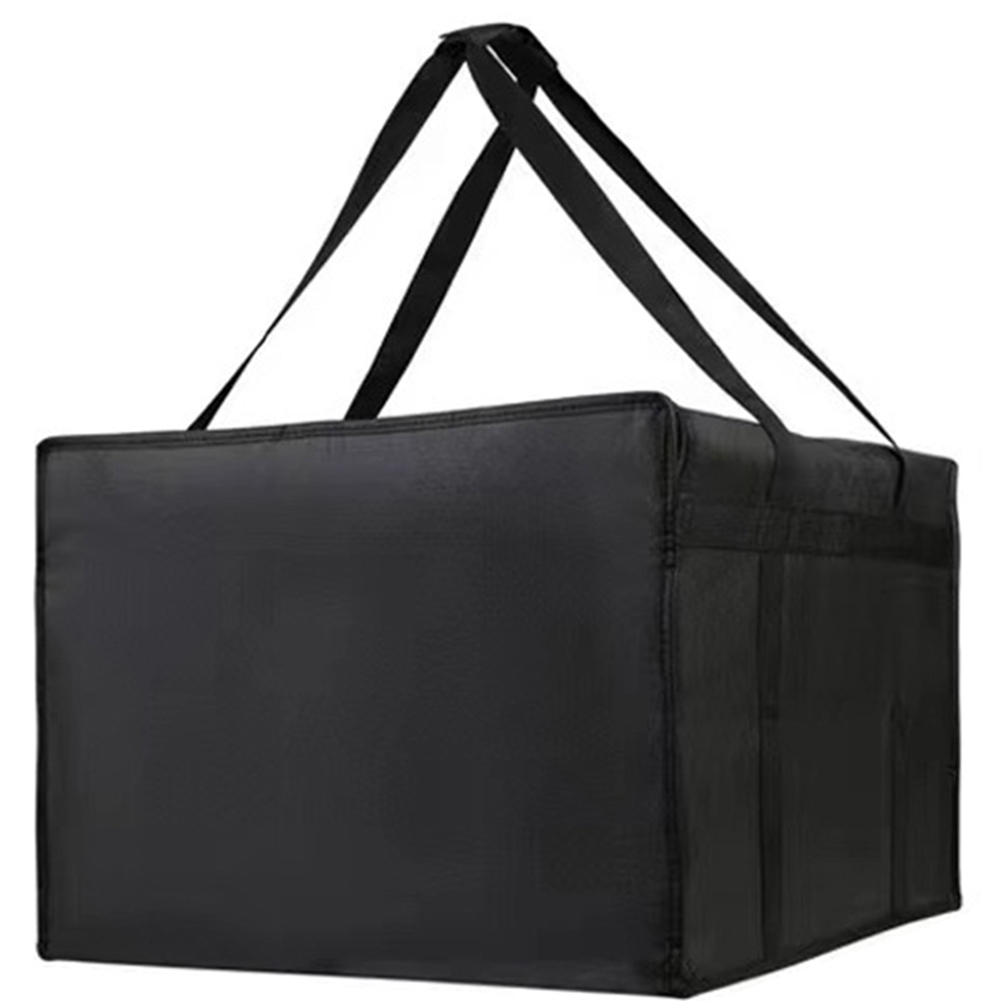 Waterproof Insulated Bag Food Pizza Bag Cold Food Storage Carrying Case For Camping Takeaway: Red