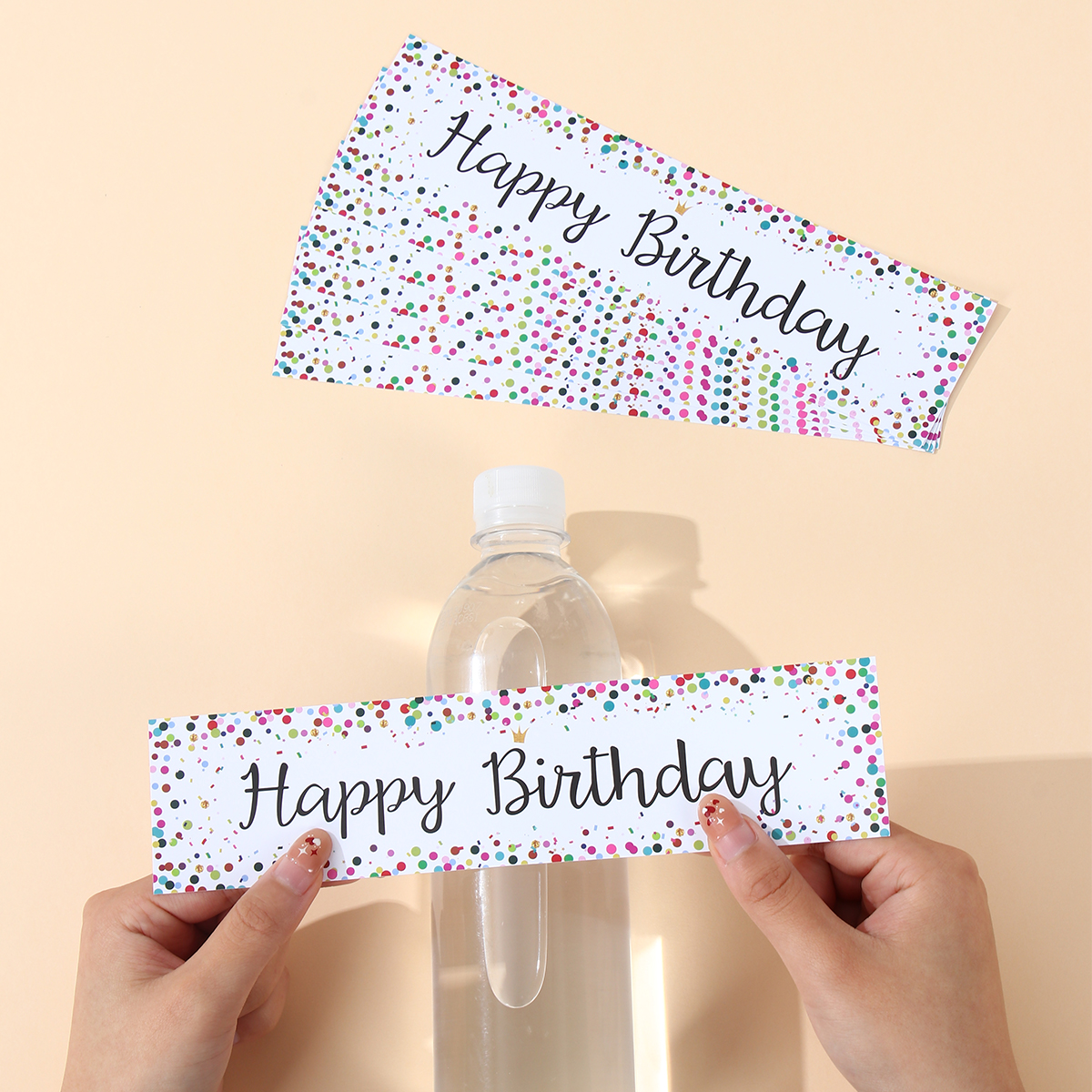 Alles Gute zum Geburtstag Party Flaschenetikettenaufkleber Alles Gute zum Geburtstag Party Dekoration Kinder Erwachsene Geburtstag Partyzubehör Flaschenaufkleber