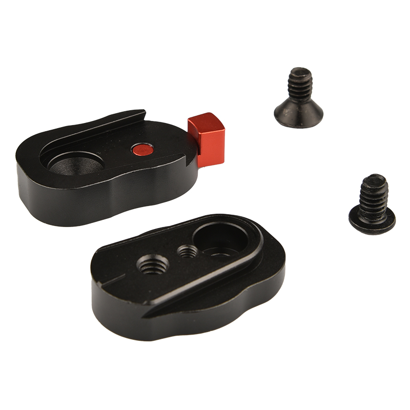 Quick Release Plate Mini Field Monitor Quick Release Plate for LCD Monitor Magic Arm LED Light Camera Camcorder Rig r25