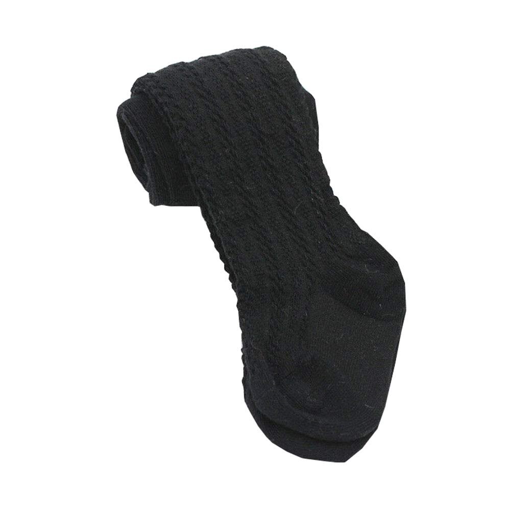 Kinderen Kid Meisjes Solid Cindy Kleur Katoen Strakke Peuter Meisje Been Warmer Herfst Winter Warm Baby Panty 6M-3Y: Black / 24M