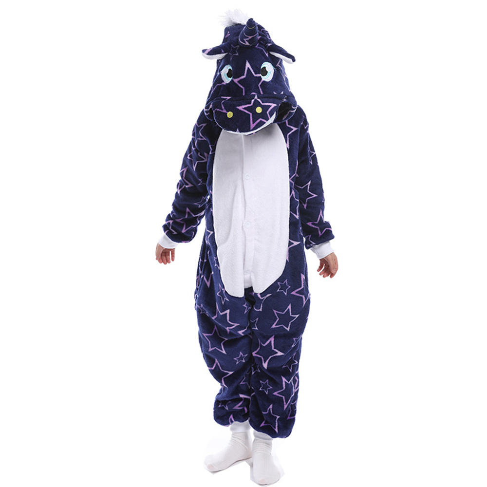 Neue herbst und Winter freundlicher Karikatur tiere verbunden Pyjama Tianma einhorn hause kleidung zeigen kleidung