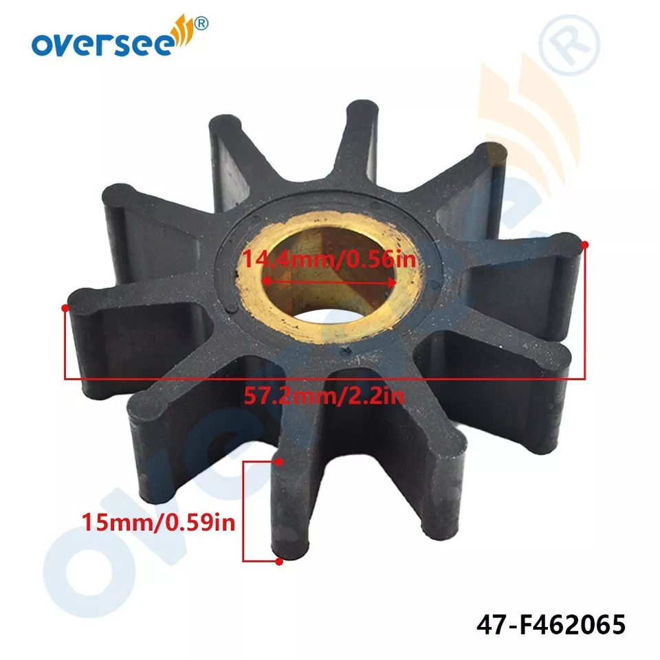 47-F 462065 Girante della pompa dell'acqua per parti del motore fuoribordo Chrysler 20-30HP 18-8901 500335