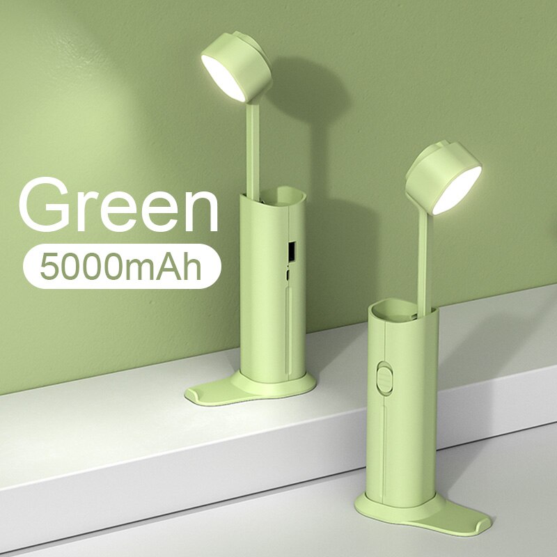 Portable power bank mini Powerbank External battery iphone 12 13 External battery fast charge Spare battery: Green-5000mAh