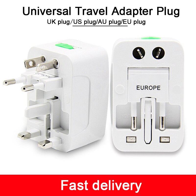 internationale universal travel adapter plug UK EU VS AU multi socket stekkers reizen adapter plug