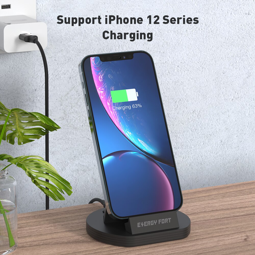 Cargador de teléfono magnético para iPhone 12, Huawei Dock Station, Samsung, Xiaomi, Oneplus, tipo C