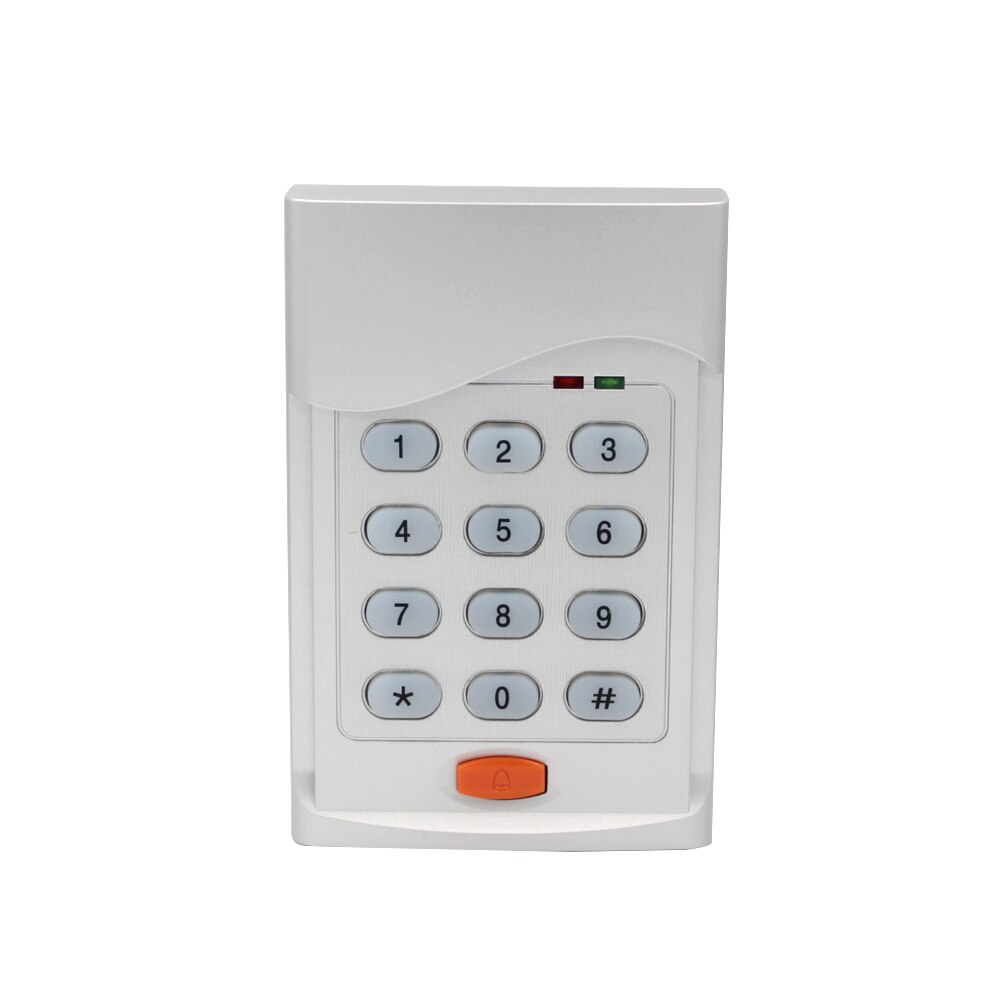 600 user 125khz RFID Access Control reader Standalone Access Keypad Controller digital panel Door Lock Card Reader Keypad: Default Title