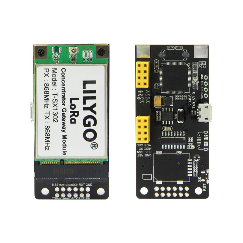 LILYGO – LILYGO®Concentrateur TTGO LORA T-SX1302 868MHz LoRaWAN pour TTGO LORA32