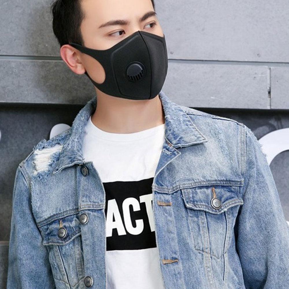 1Pc PM2.5 Anti Stofmasker Actieve Kool Gezicht Mond Cover Maskers Winddicht Mond-moffel Bacteriën Proof Voor Gezondheid zorg