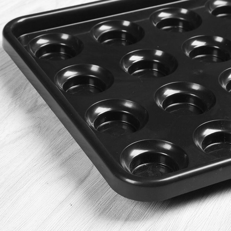 Il vassoio per palline da biliardo contiene 22 palline in materiale plastico che trasporta un impostato completo di biliardo da biliardo accessorio per biliardo da biliardo portatile