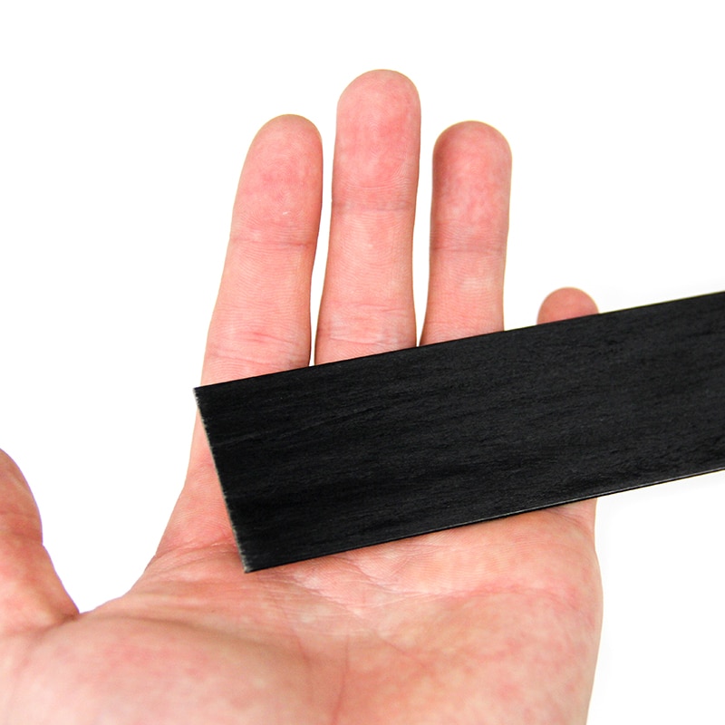 YINOW nueva hoja de arco de fibra de vidrio 1,2*39*1700mm material para arco laminado resina epoxi negra y lámina de fibra de vidrio