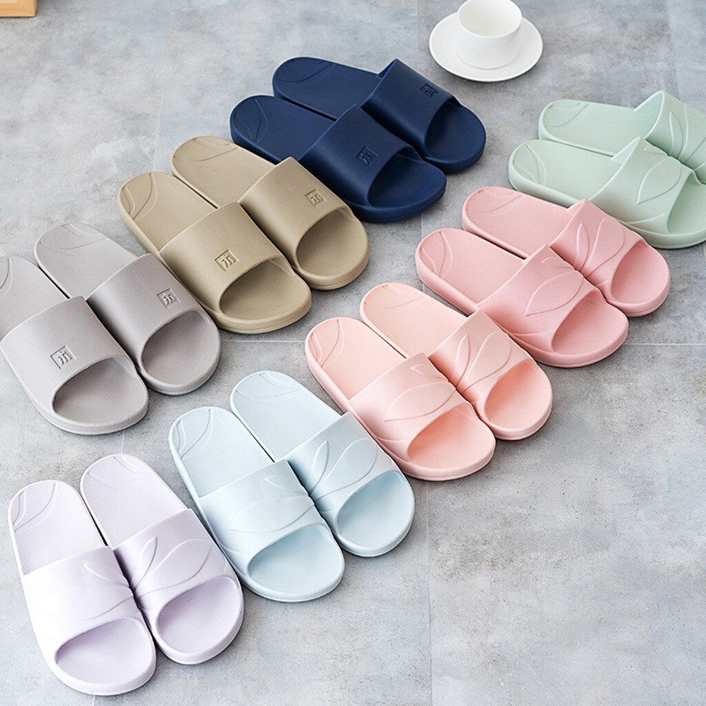 25 # Mannen Slippers Binnenshuis Slippers Solid Floor Familie Schoenen Mannelijke Zwembad Sandalen Badkamer Slippers Lichtgewicht Muilezels Strand Slides