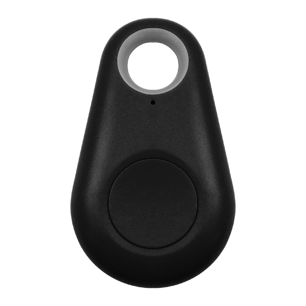 Rastreador GPS inteligente para mascotas, Mini localizador Bluetooth antipérdida resistente al agua, rastreador para mascotas, perro, gato, coche para niños, llavero, BILLETERA, accesorios: Black