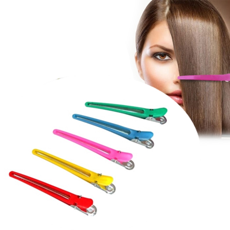 1/5/10Pcs Salon Hairpins Dedicated Section Grip Hair Clip Plastic Hairdressing Braiding Hair Pins Styling Tool Barrette Hairclip