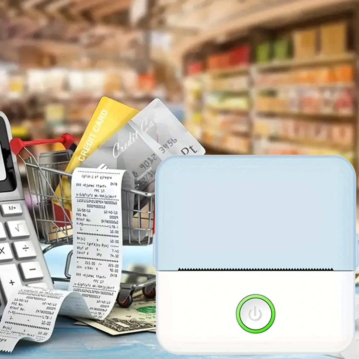 Mini HD Portable Label Thermal Printer Endurance Bluetooth Printer for Student Error Title Note Wrong Pocket Inkless Printing