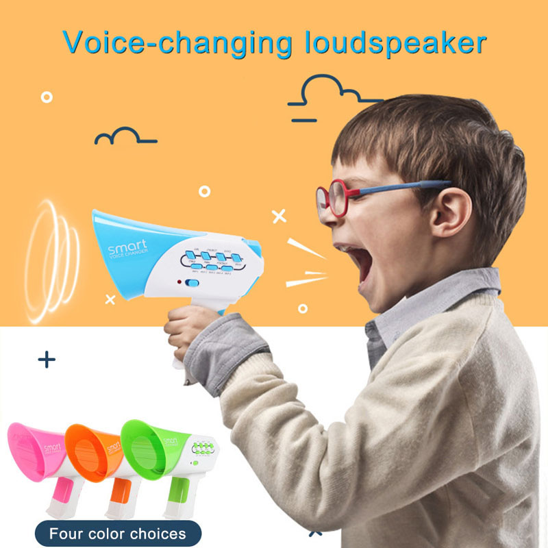 Funny Kids Luidspreker Speelgoed Voice Veranderende Speelgoed Met 7 Verschillende Voice Voor Kinderen