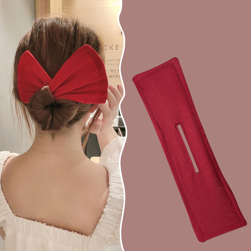 Knot Haar Clip Vrouwen Zomer Hoofdband Print Haarspeld Haarbanden Donut Bun Voormalig Maker Hair Styling Tools: 03