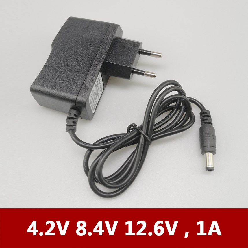 Universal 3.7V 4.2V 7.4V 8.4V 12V 12.6V 1A 18650 Lithium Battery Charger for Electric Toys Tools LED Lights Rechargeable Li-ion