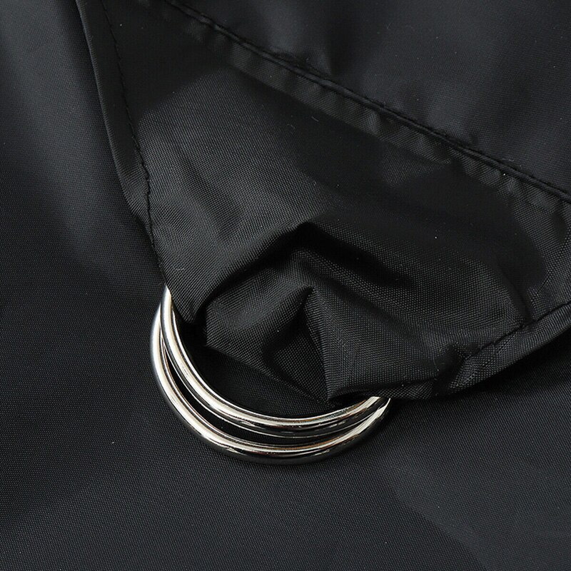 Universal Camper Trailer Cover Heavy Duty Waterproof Travel Camping Camper Shelter Tent Covers Black 224*175*45cm