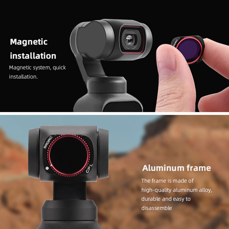 til dji lomme 2 nd 4 8 16 32 filter uv cpl naturlige nattfiltre til lomme 2 nøytrale tetthetsfiltre gimbal kamera tilbehør