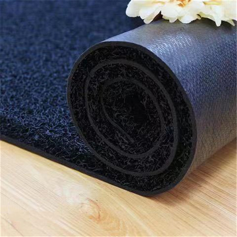 PVC-Drahtring-Antirutschmatte Eingangstür-Bodenmatte wasserdichter rutschfester Gummibodenteppich Außentreppe Gehweg Staubentfernung Bodenmatte: 40x120 cm / green
