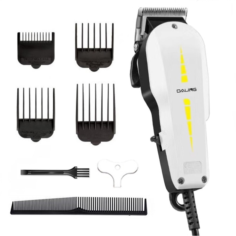 12w kraftfuldt justerbart hårklipper lednings hårtrimmer til mænd hjemme hårskæresæt maskine haircut 220v-240v