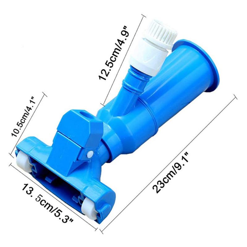 Swimming Pool Maintenance Cleaner Tool Kit Hand Held Water Vacuum Skimmer Kit P31E