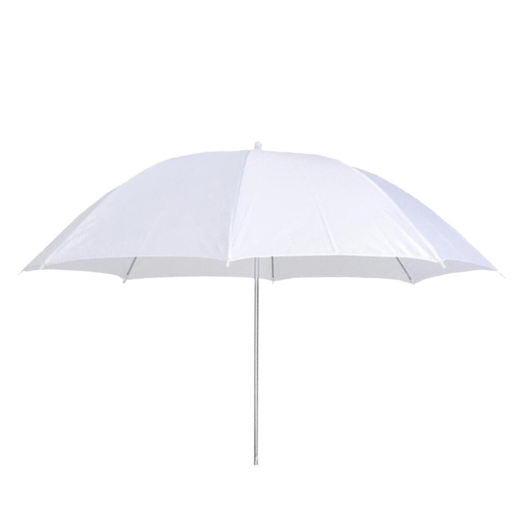 foto studio veloce Diffusore Traslucido Luce Morbida Ombrello Bianco 33&#39;&#39;