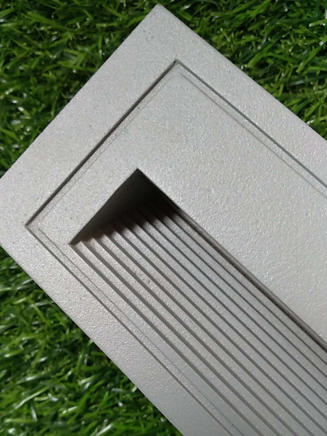 Lámpara de Buride subterránea para escalera de interior y exterior, empotrada, enterrada, ip54, 4W, 3000K, materiales cuadrados de aluminio, resistente al agua,