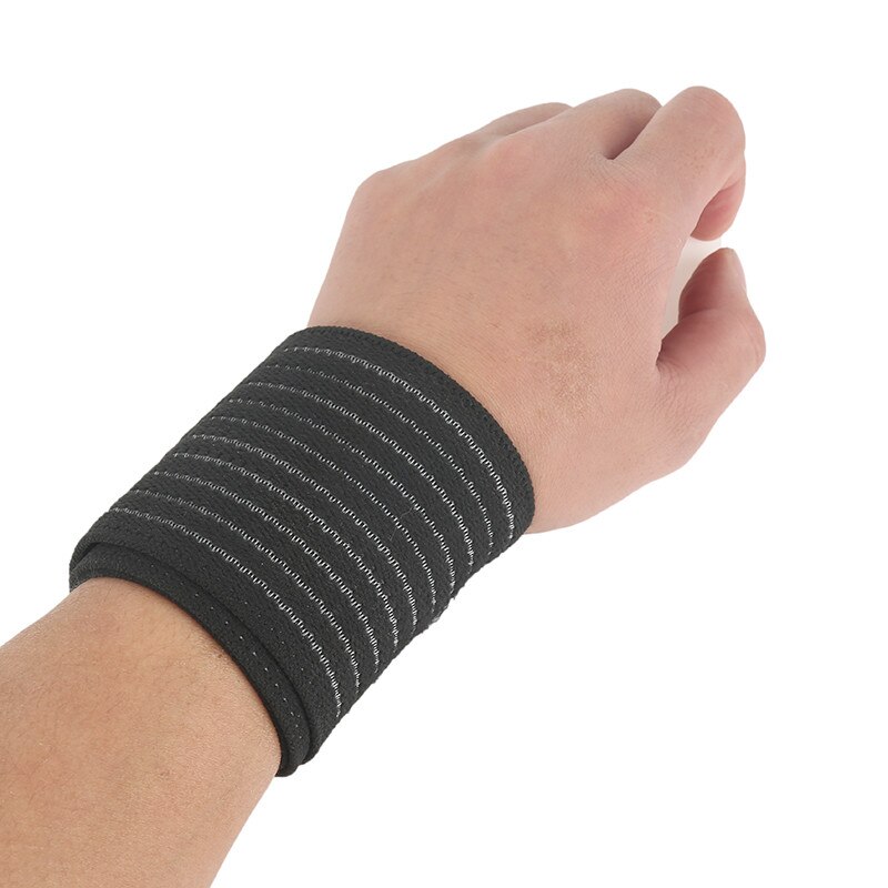 2 stuks kinesiologietape zwarte enkelband sportband compressieband elleboog/knie/pols hand