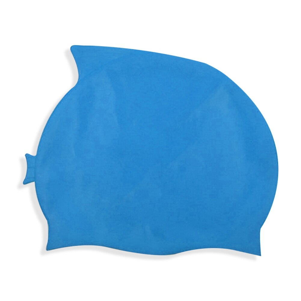 Pure Silicone Ear Protection Swimming Cap Children's Swimming Pool Cap Swimming Cap: LH