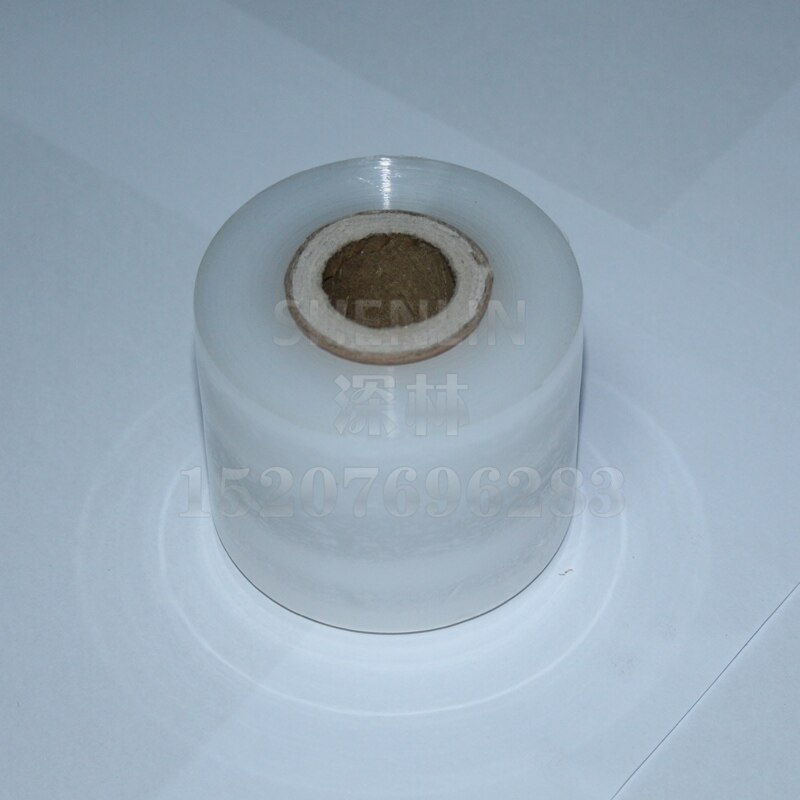 Clear hand wrapping film W60mm core 25mm stretch film PE film for wrapping package bundle wrapping material SHENLIN