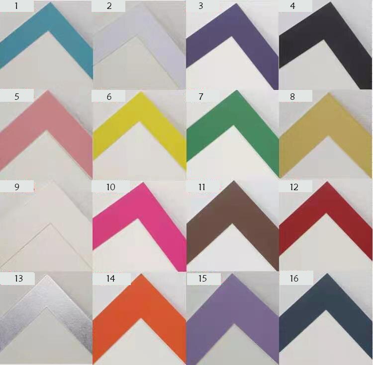 paper photo frame for oil pastel,oil painting,Stereoscopic painting,Photo film,poster, Artistic creation etc.size:B5: No.8