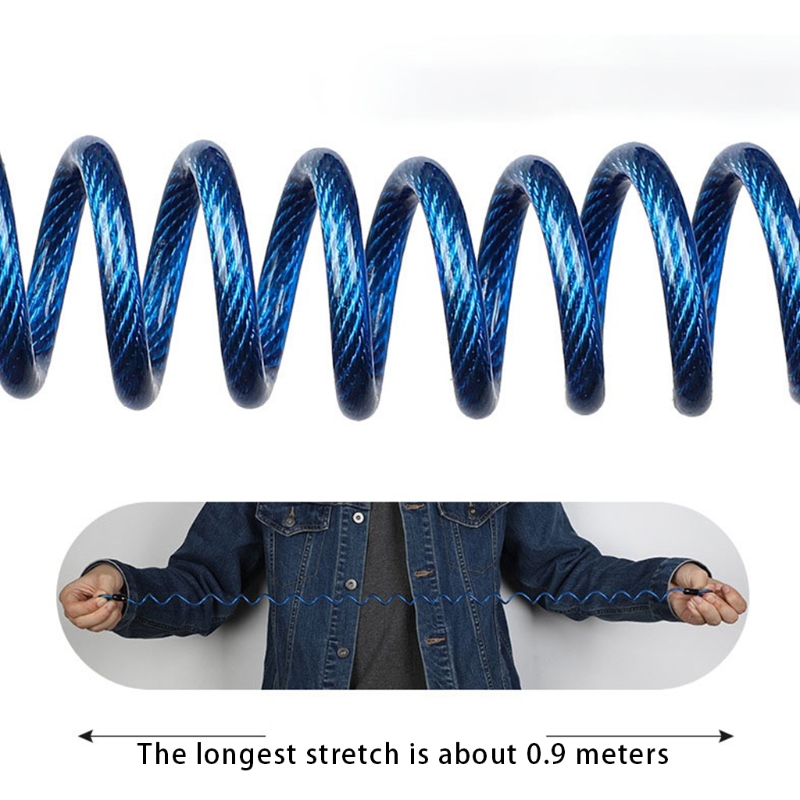 Multifunctional Motorcycle Helmet Lock Universal Bicycle Helmet Lock Anti-Theft Helmet Security Lock