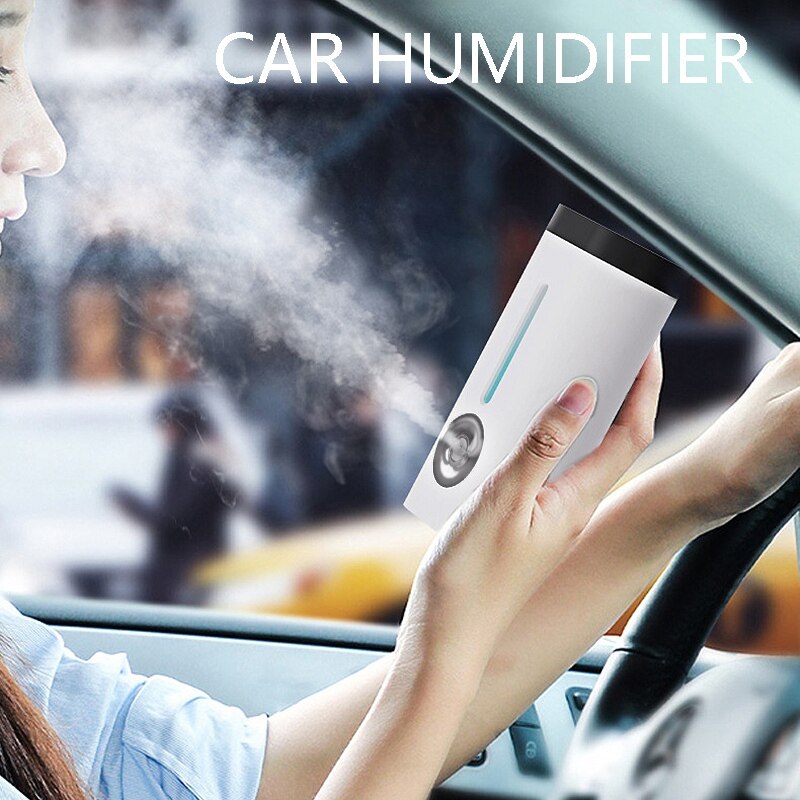 Air Humidifier Eliminate Static Electricity Clean Air Care Color Lights for Car Office