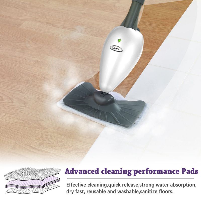 4 Pack Wasbare Cleaning Pads Vervanging Voor Shark Steam & Spray Mop SK410 SK435CO SK460 SK140 SK141 SK115 S3101 S3102 s3250 S3
