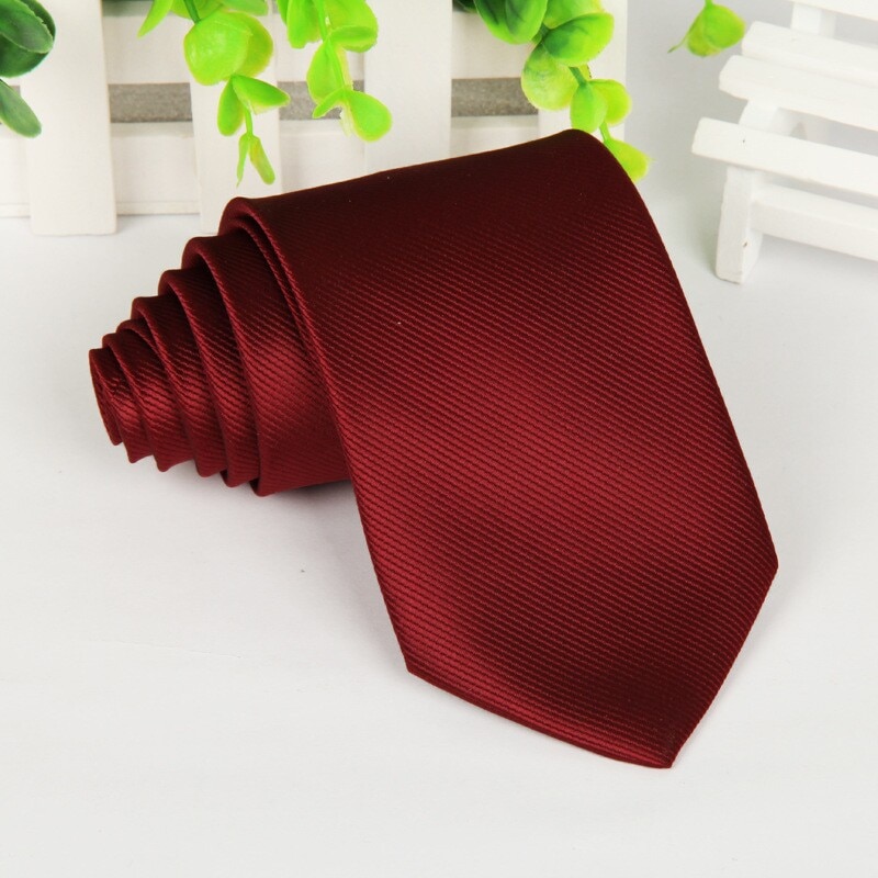 ¡NOVEDAD DE ! SHENNAIWEI vino tinto de 8cm corbata de seda, corbatas de microfibra a la para hombres, corbatas de cuello atacado