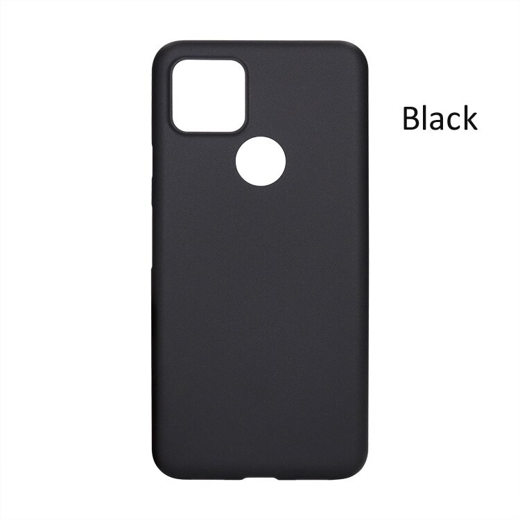 Ultradunne Pp 0.4Mm Matte Frosted Case Voor Google Pixel 5 Slim Super Dunne Ultra Dunne Plastic Beschermhoes: Solid Black