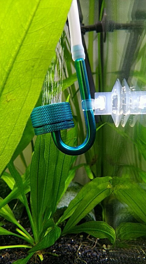 CO2 Verstuiver Systeem Diffuser Aquarium Kooldioxide Verstuiver Aquarium Aquatic Water Plant 3 Kleur 1 Pc