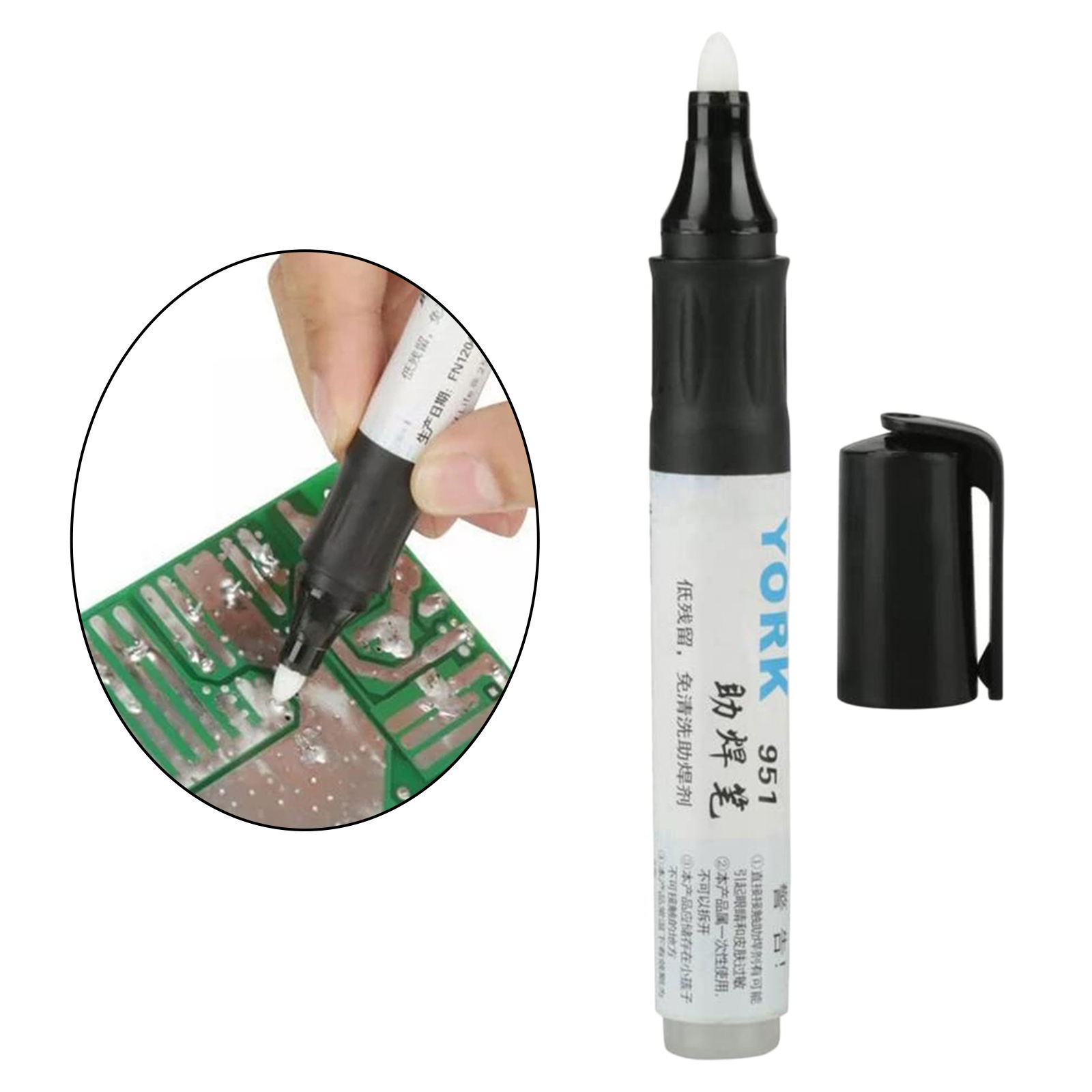 Solder Paste Pen for Component Rework Reflow No Clean Tabbing Wire Soldering