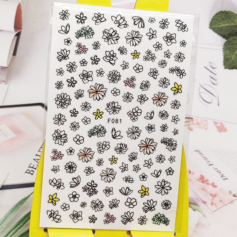 3D Aufkleber Für NäGel Anker Hai Rettungsring Entwürfe Nagel Kunst Dekorationen Folie Decals wickelt Manikübetreffend Zubehör Decoraciones: Schokolade