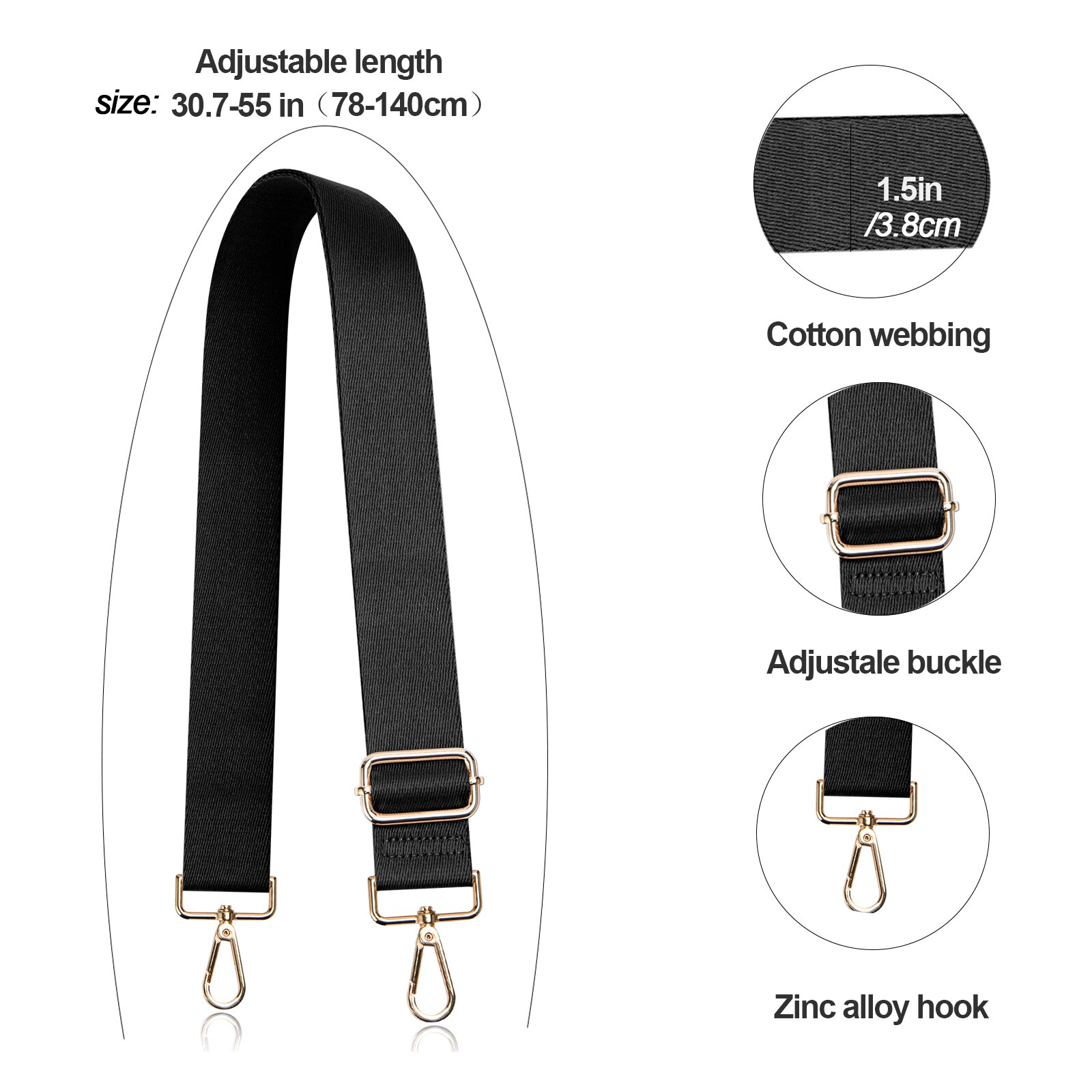 Geldbörse Riemen Handtaschen überqueren Karosserie Frauen verstellbare Ersatz tasche Gürtel Gitarren gurte Druck abnehmbare Schlinge Schulter gurt